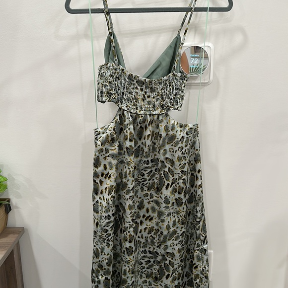 NWT MINT LEOPARD MAXI DRESS - Picture 5 of 5